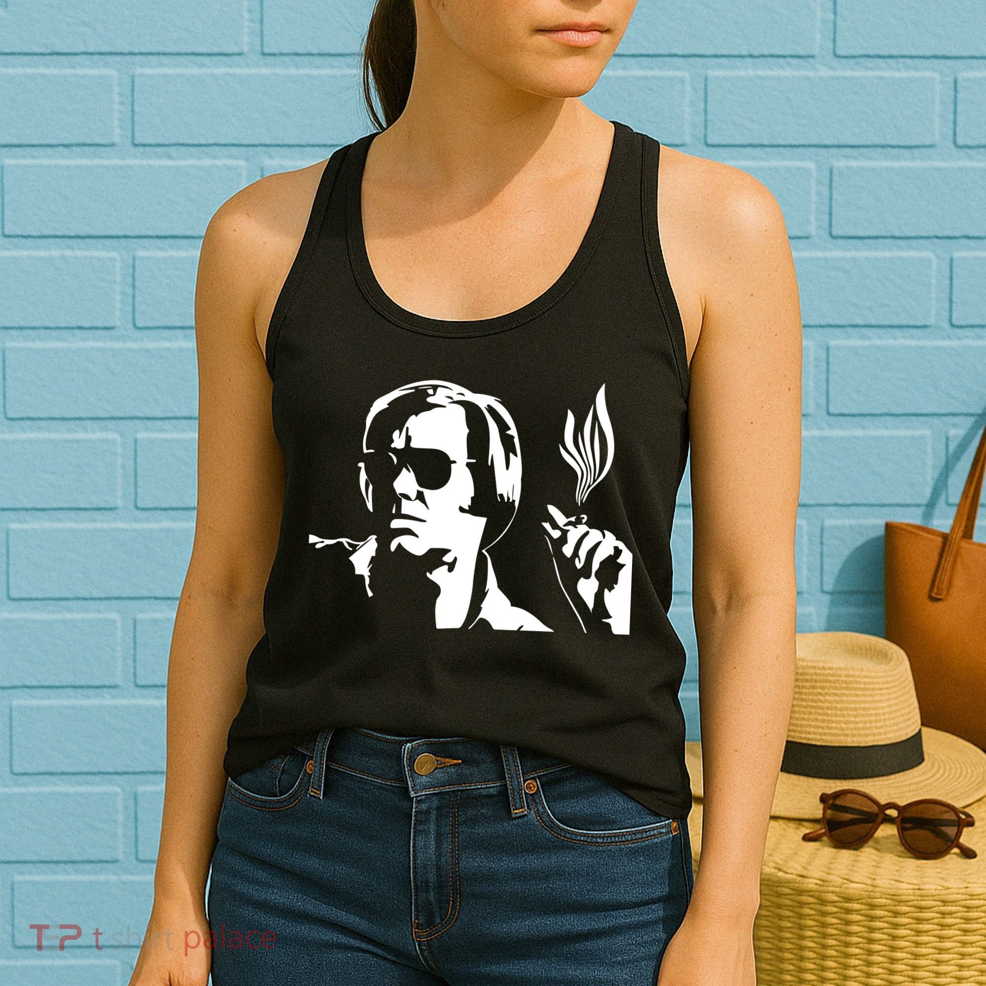 Keith Urban Wearing George Jones Women's Tank Top