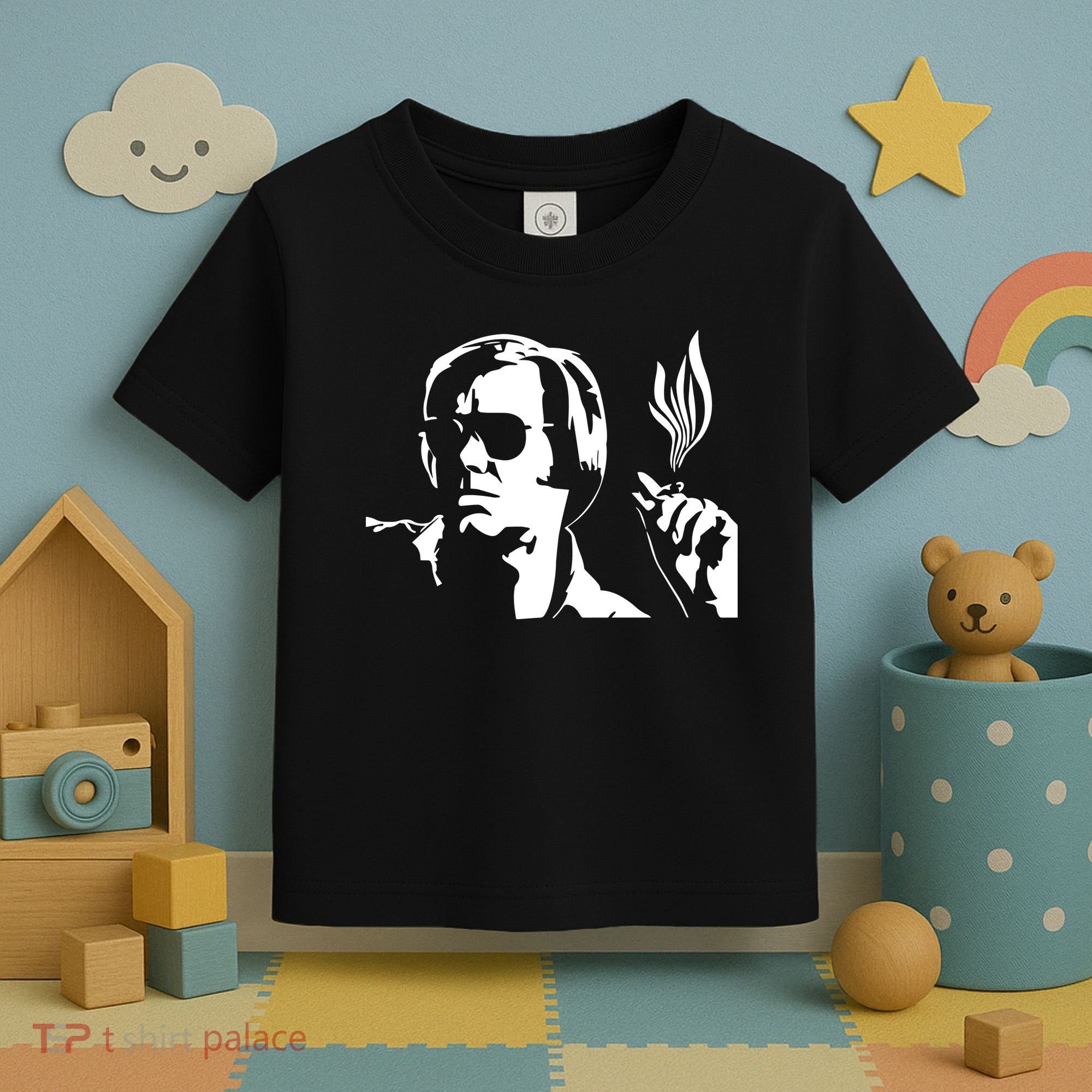 Keith Urban Wearing George Jones Toddler T-Shirt