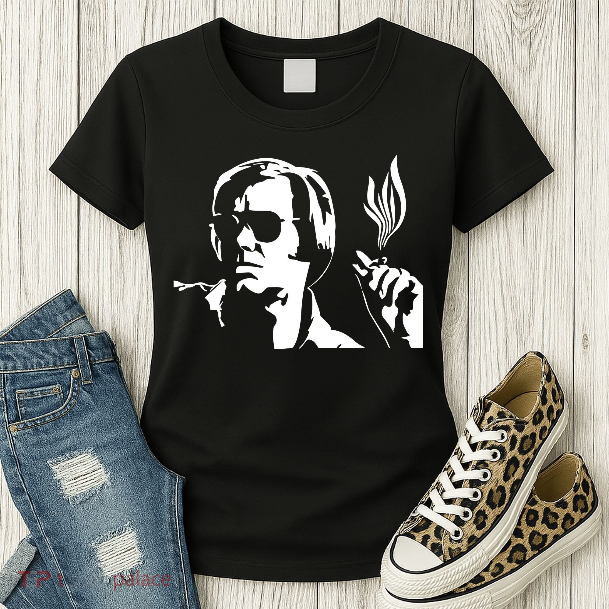 Keith Urban Wearing George Jones Women's T-Shirt