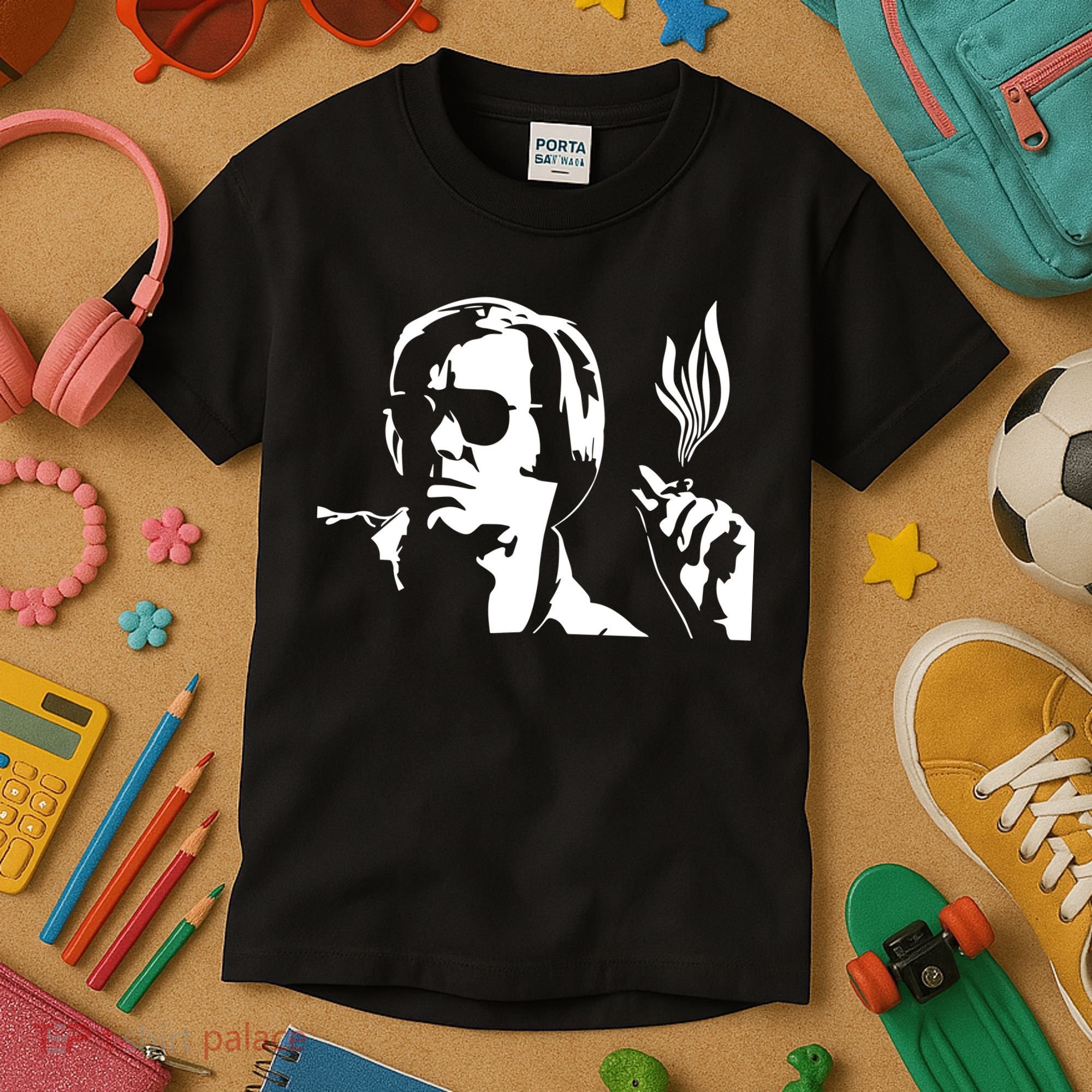 Keith Urban Wearing George Jones Kids T-Shirt