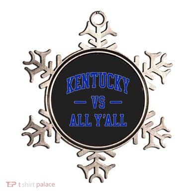 Kentucky Vs All YAll Kentucky Ornament