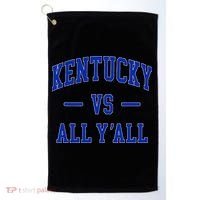 Kentucky Vs All YAll Kentucky Golf Towel thumb 0