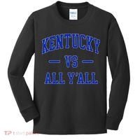 Kentucky Vs All YAll Kentucky Kids Long Sleeve Shirt thumb 0
