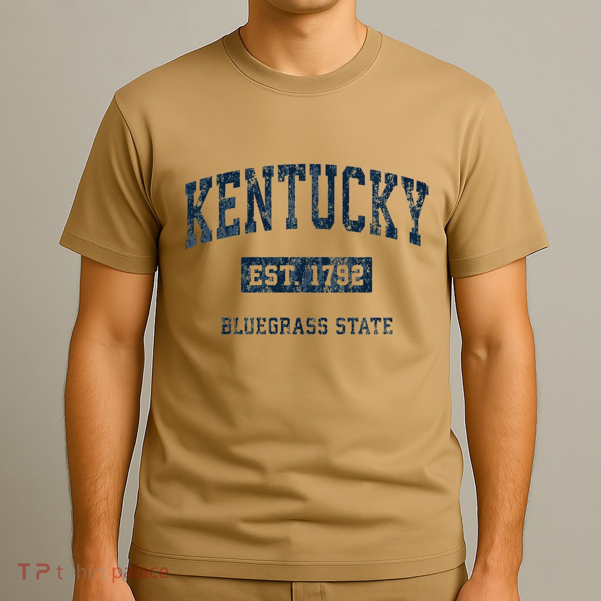 Kentucky Vintage Athletic Sports Print T-Shirt