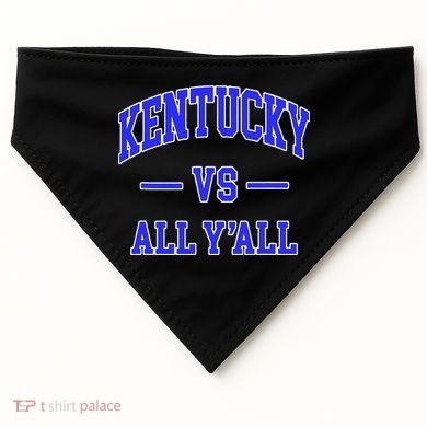 Kentucky Vs All Yall Throwback USA-Made Doggie Bandana