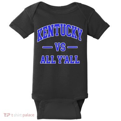 Kentucky Vs All Yall Throwback Baby Bodysuit