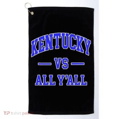 Kentucky Vs All Yall Throwback Golf Towel