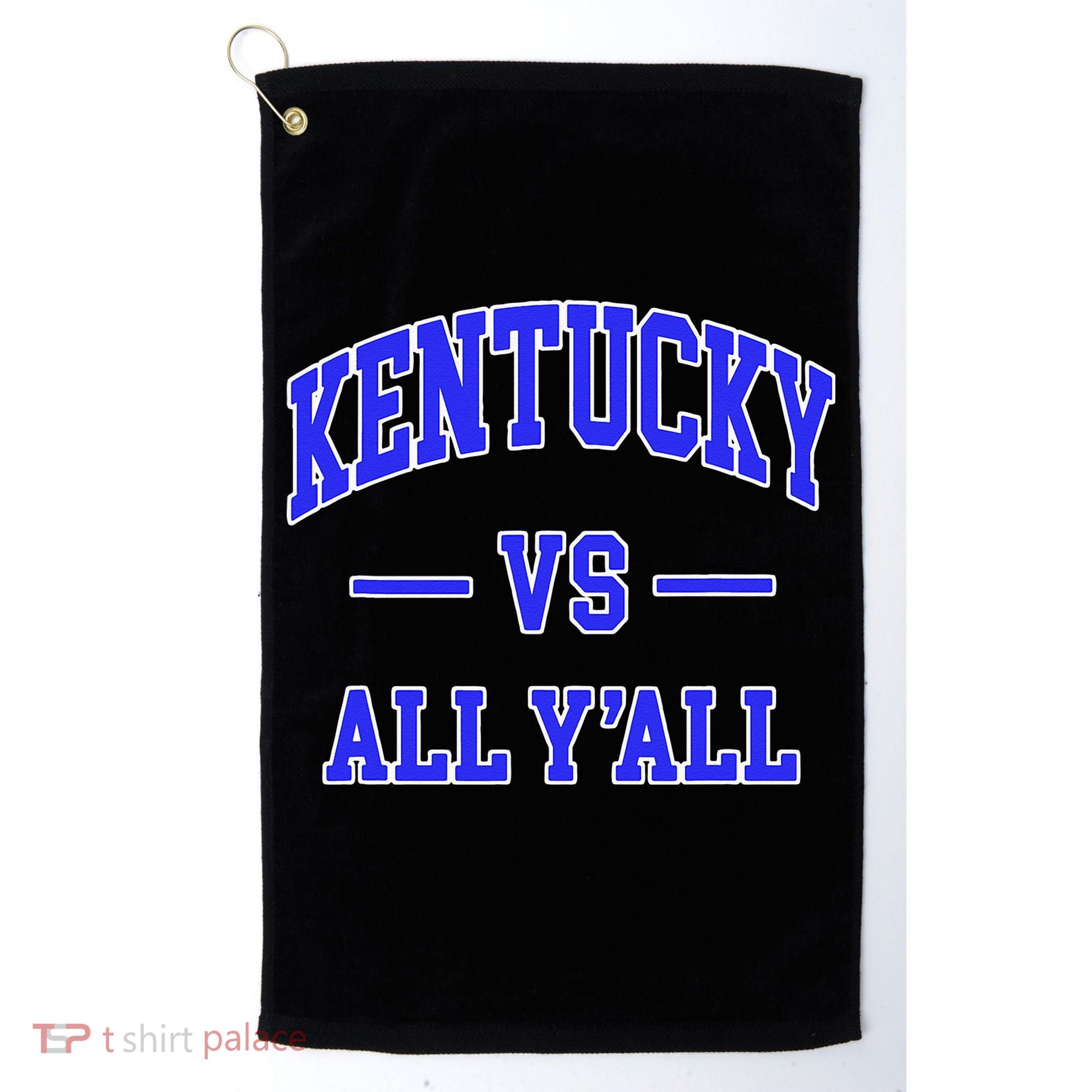 Kentucky Vs All Yall Throwback Golf Towel