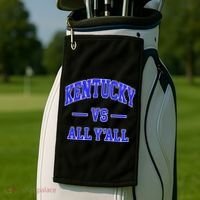 Kentucky Vs All Yall Throwback Golf Towel thumb 2