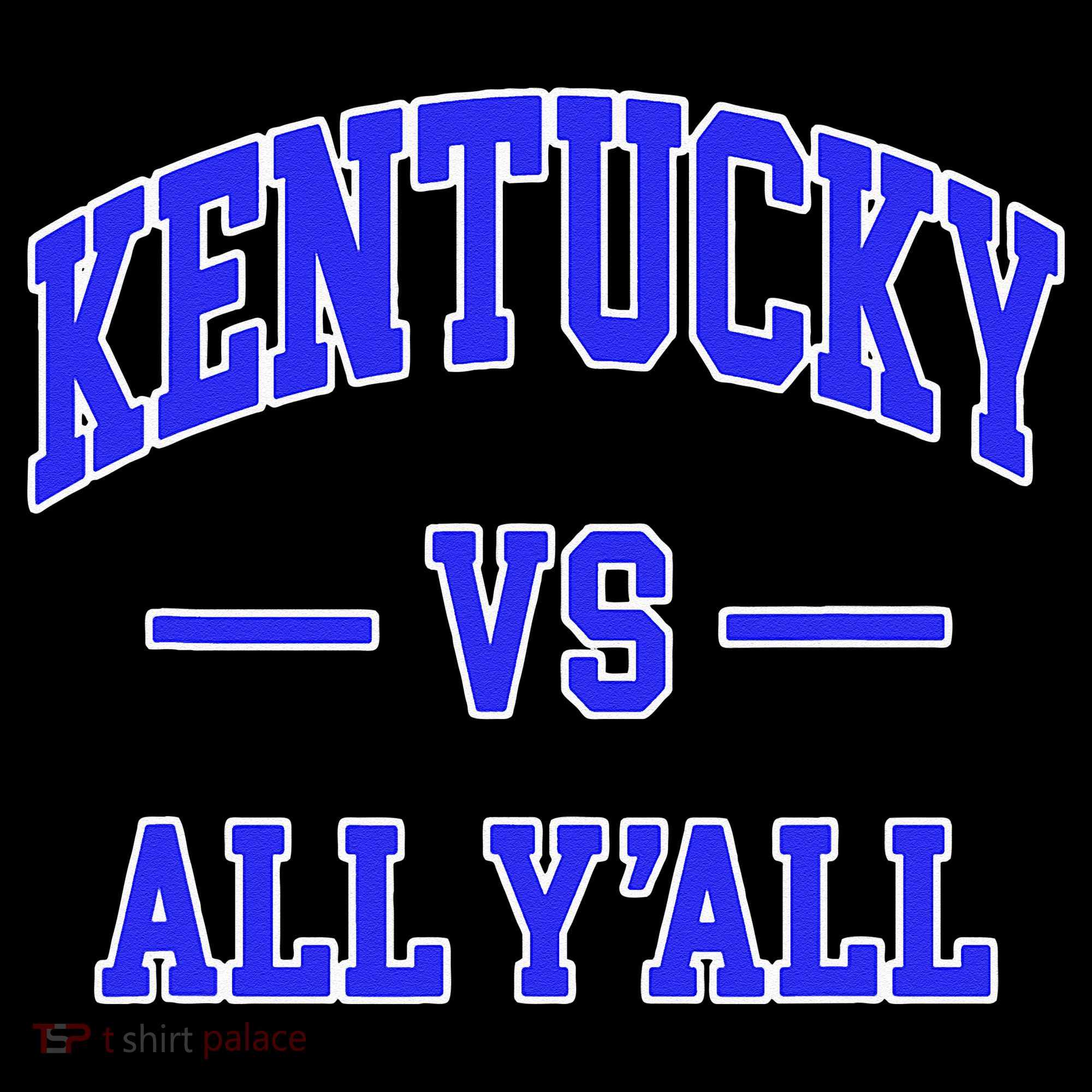 Kentucky Vs All Yall Throwback Kids Long Sleeve Shirt