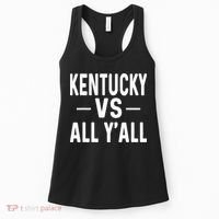 Kentucky vs all y'all Women's Tank Top thumb 0