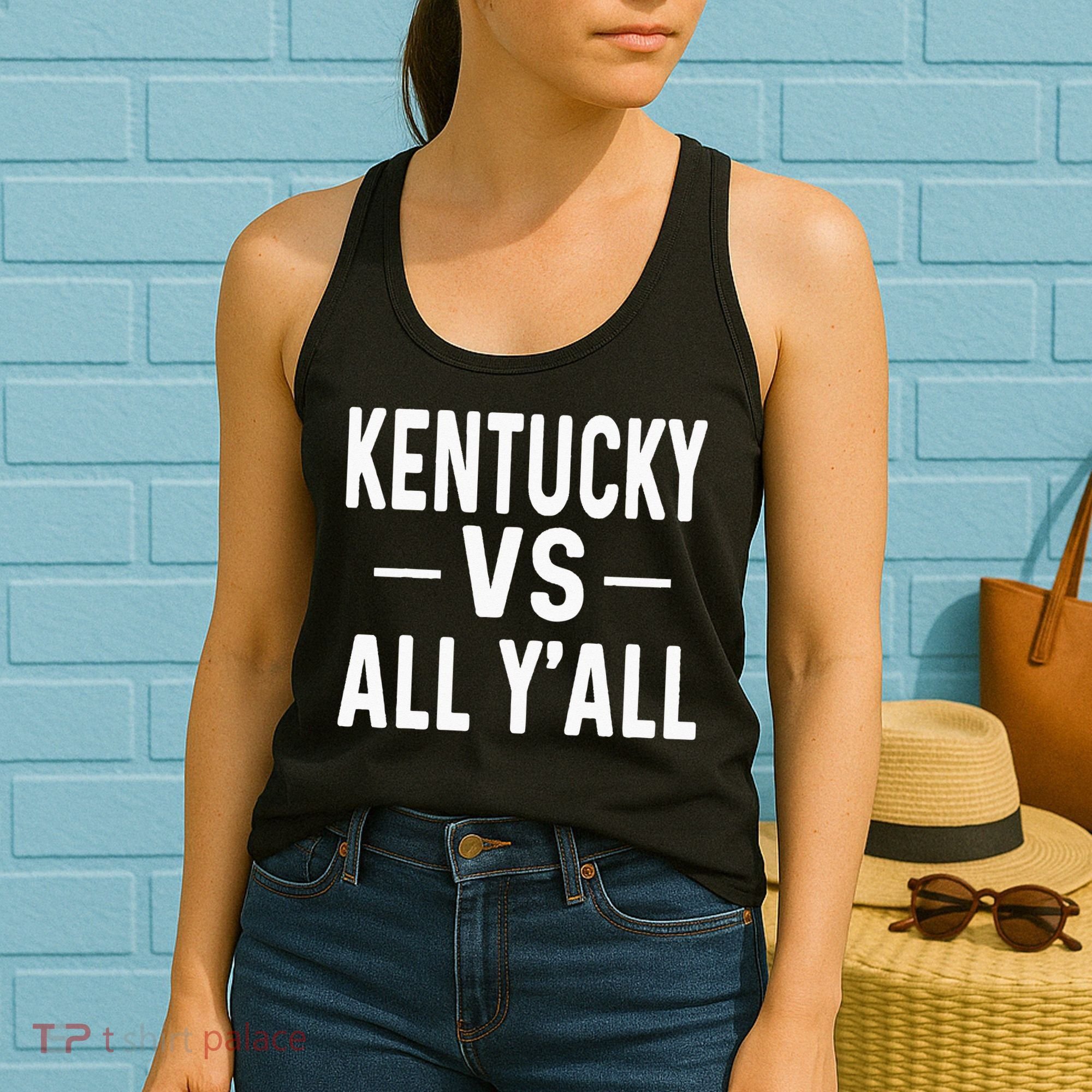 Kentucky vs all y'all Women's Tank Top