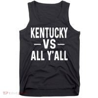 Kentucky vs all y'all Tank Top thumb 0