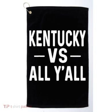 Kentucky vs all y'all Golf Towel