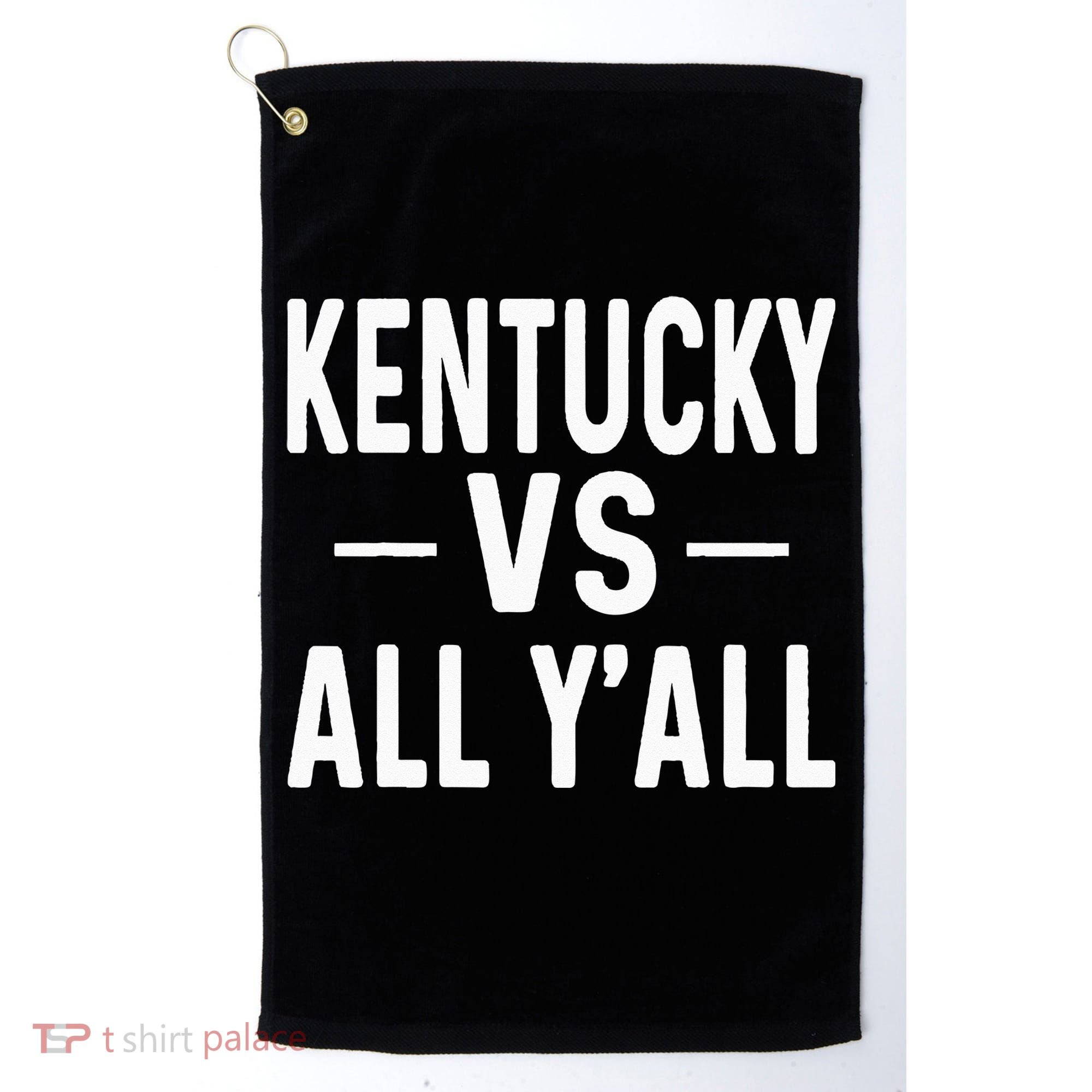 Kentucky vs all y'all Golf Towel
