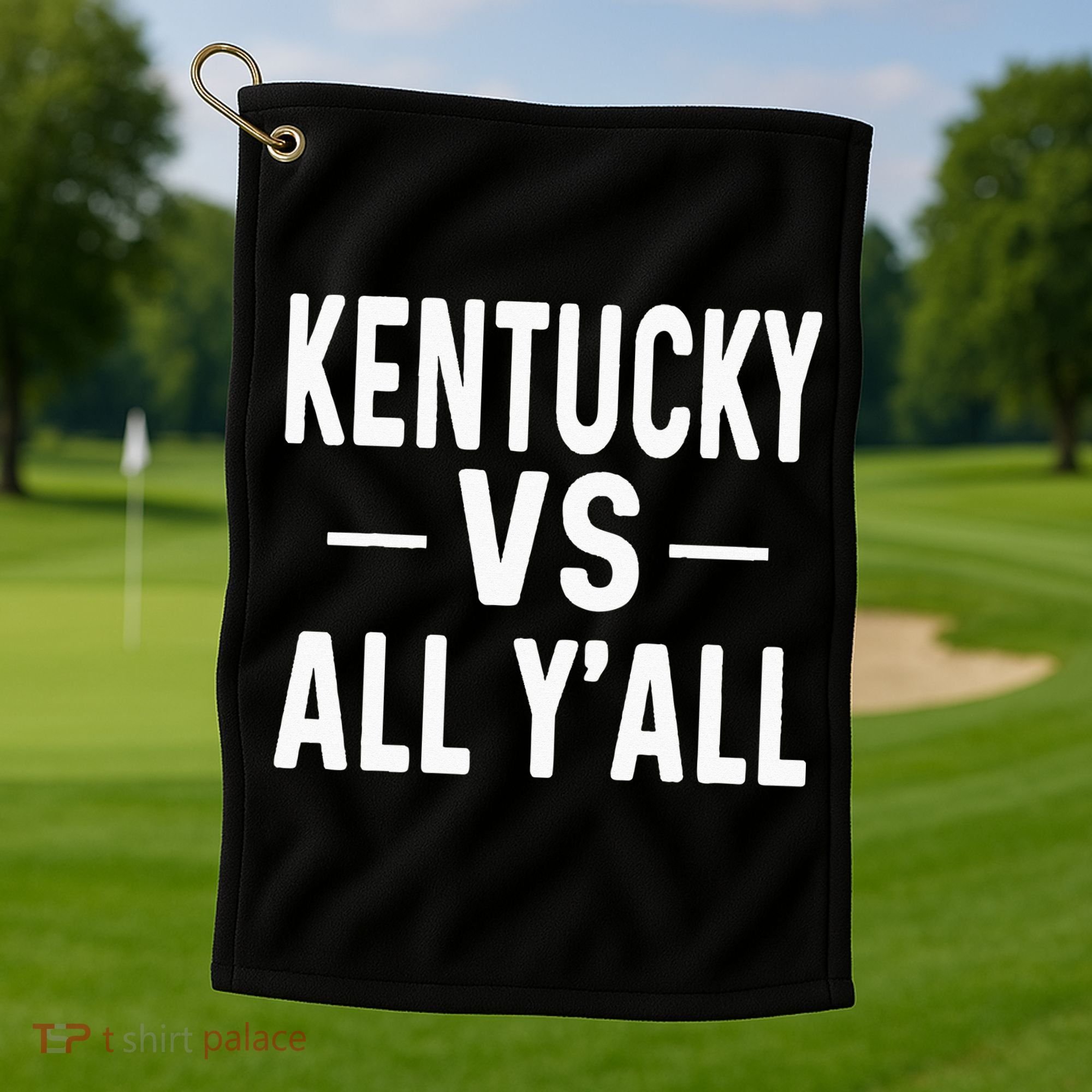 Kentucky vs all y'all Golf Towel