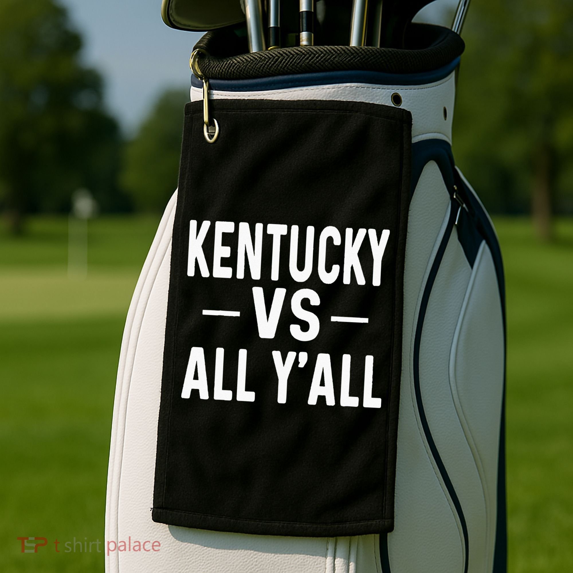 Kentucky vs all y'all Golf Towel