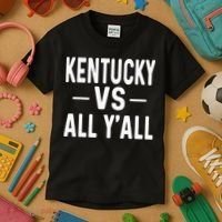 Kentucky vs all y'all Kids T-Shirt thumb 3