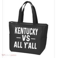 Kentucky vs all y'all Tote Bag thumb 3