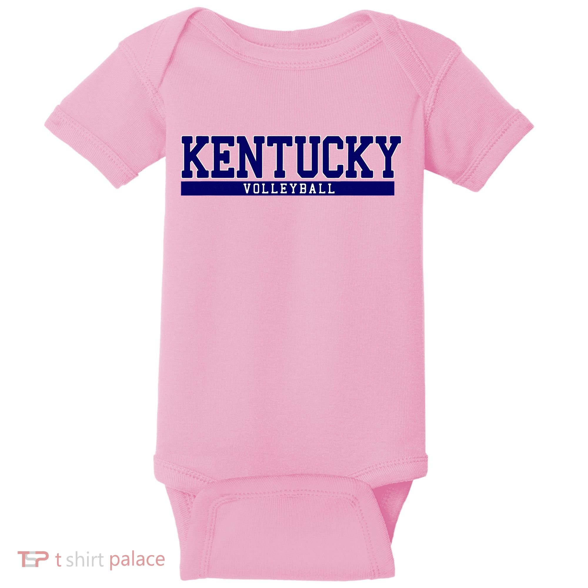 Kentucky Volleyball Baby Bodysuit