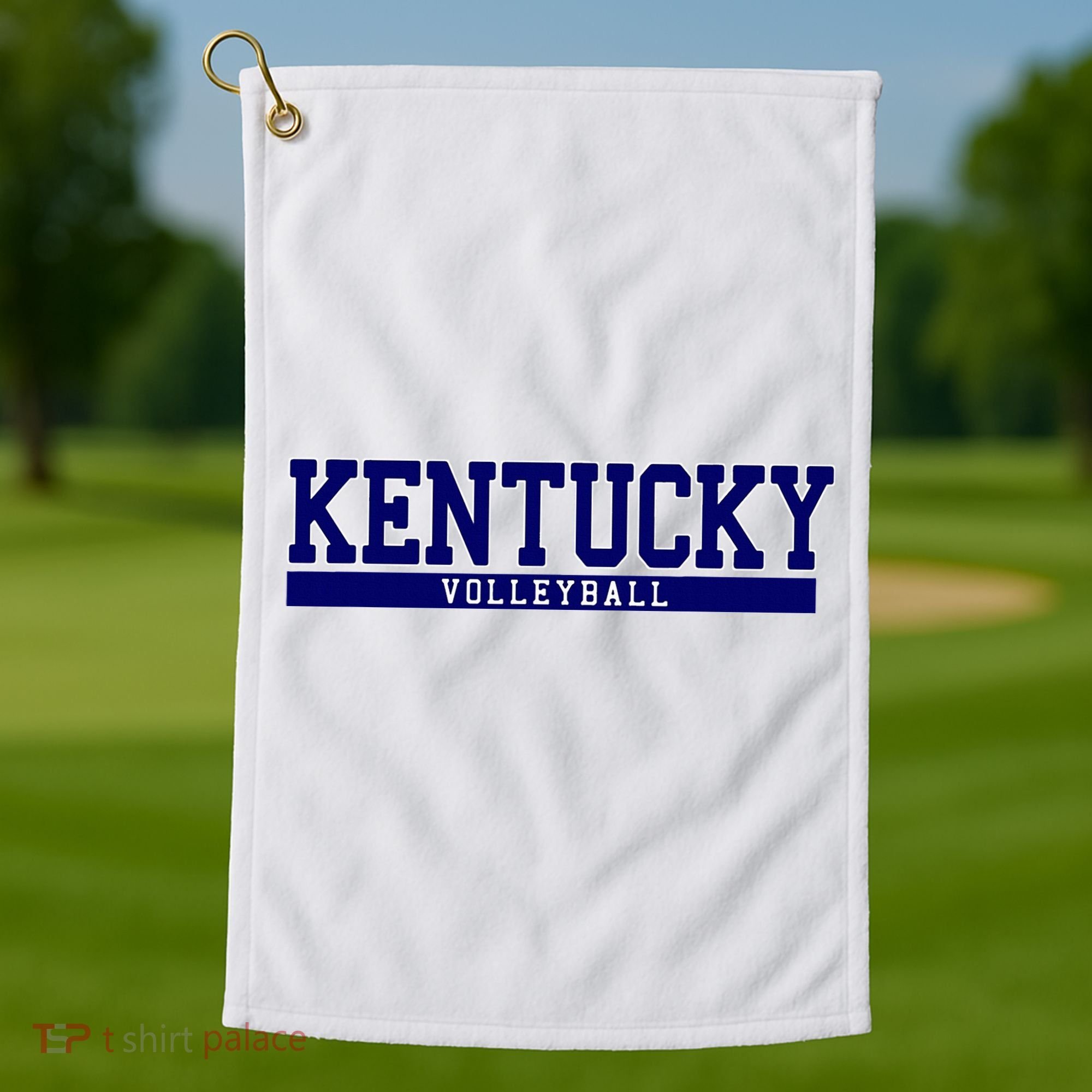 Kentucky Volleyball Golf Towel