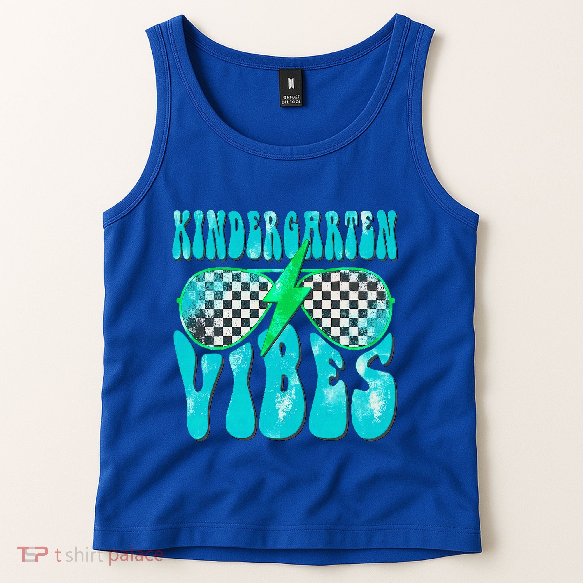 Kindergarten Vibes Kinder Crew Retro First Day Of School Tank Top