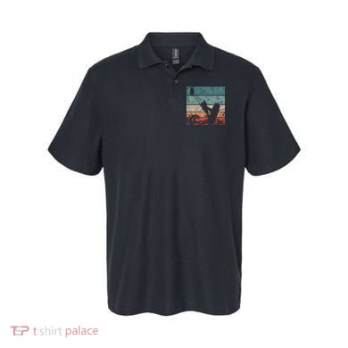 Kiteboarder Vintage Kite Surfer Vintage Surfing Polo