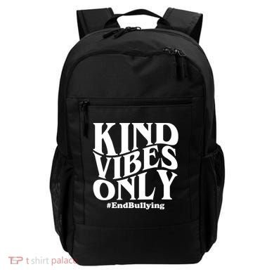 Kind Vibes Only End Bullying Backpack