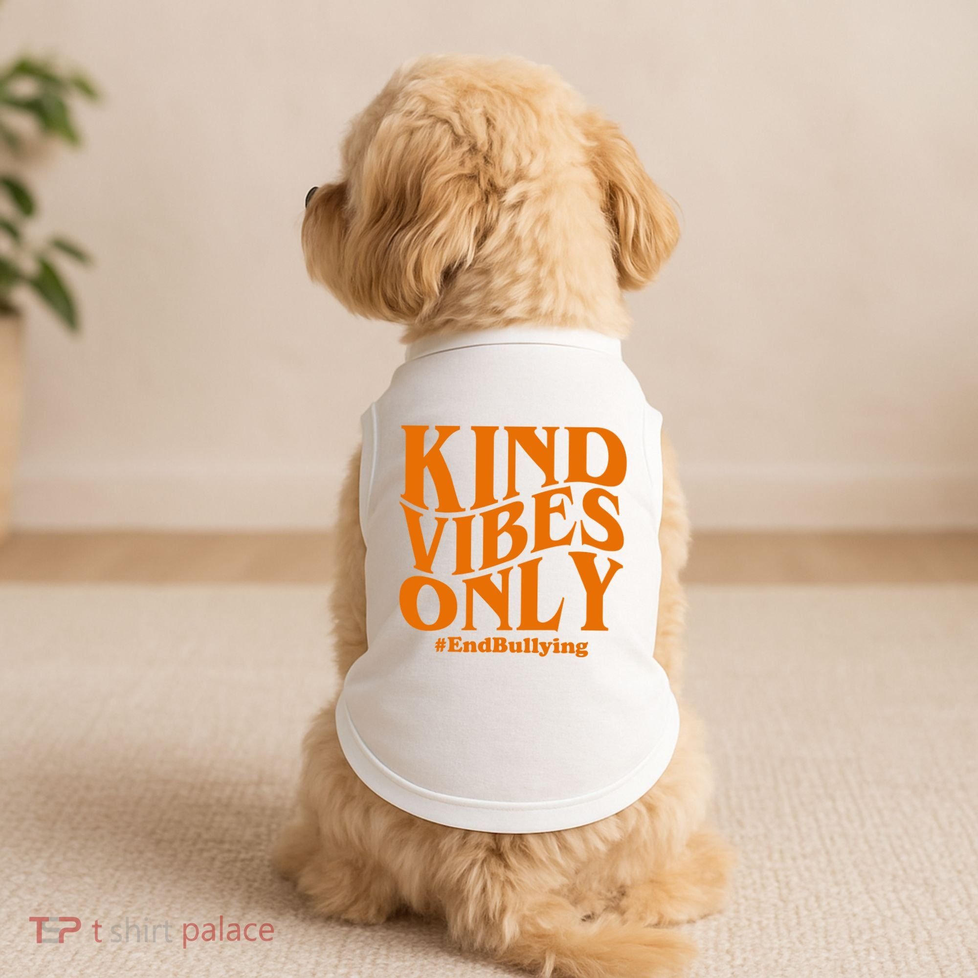 Kind Vibes Only End Bullying Doggie Tank