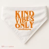 Kind Vibes Only End Bullying USA-Made Doggie Bandana thumb 0