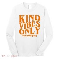 Kind Vibes Only End Bullying Long Sleeve Shirt thumb 0