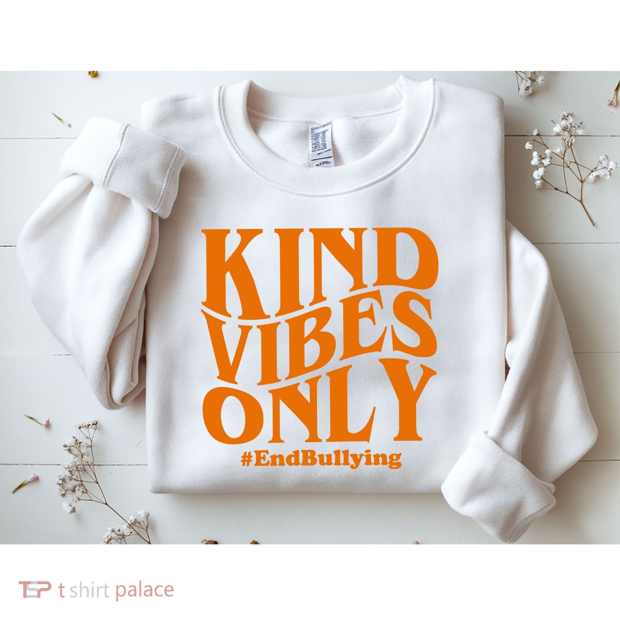 Kind Vibes Only End Bullying Sweatshirt