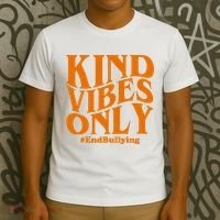 Kind Vibes Only End Bullying T-Shirt thumb 3