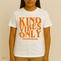 Kind Vibes Only End Bullying T-Shirt thumb 4