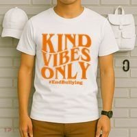 Kind Vibes Only End Bullying T-Shirt thumb 6