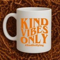 Kind Vibes Only End Bullying Coffee Mug thumb 2