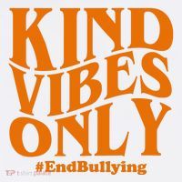 Kind Vibes Only End Bullying Women's Hoodie thumb 2