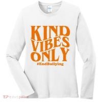 Kind Vibes Only End Bullying Women's Long Sleeve Shirt thumb 0