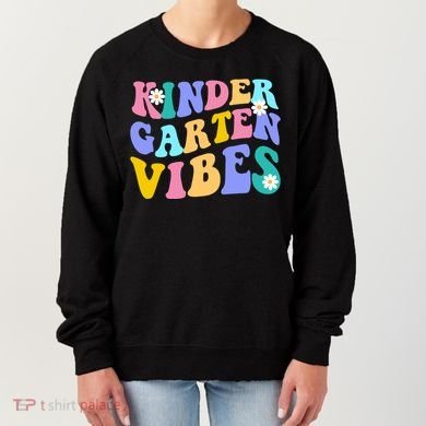 Kindergarten Vibes Retro Colorful Women's Sweatshirt