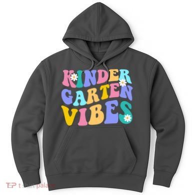 Kindergarten Vibes Retro Colorful Hoodie