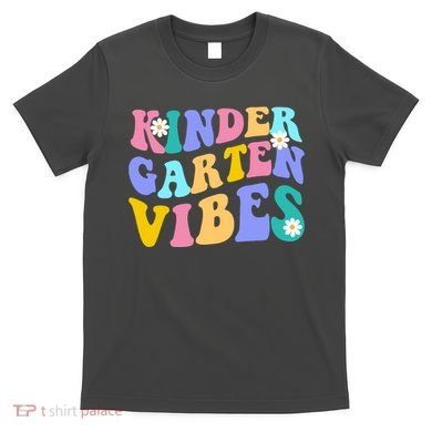 Kindergarten Vibes Retro Colorful T-Shirt
