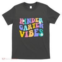 Kindergarten Vibes Retro Colorful T-Shirt thumb 0