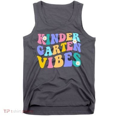 Kindergarten Vibes Retro Colorful Tank Top