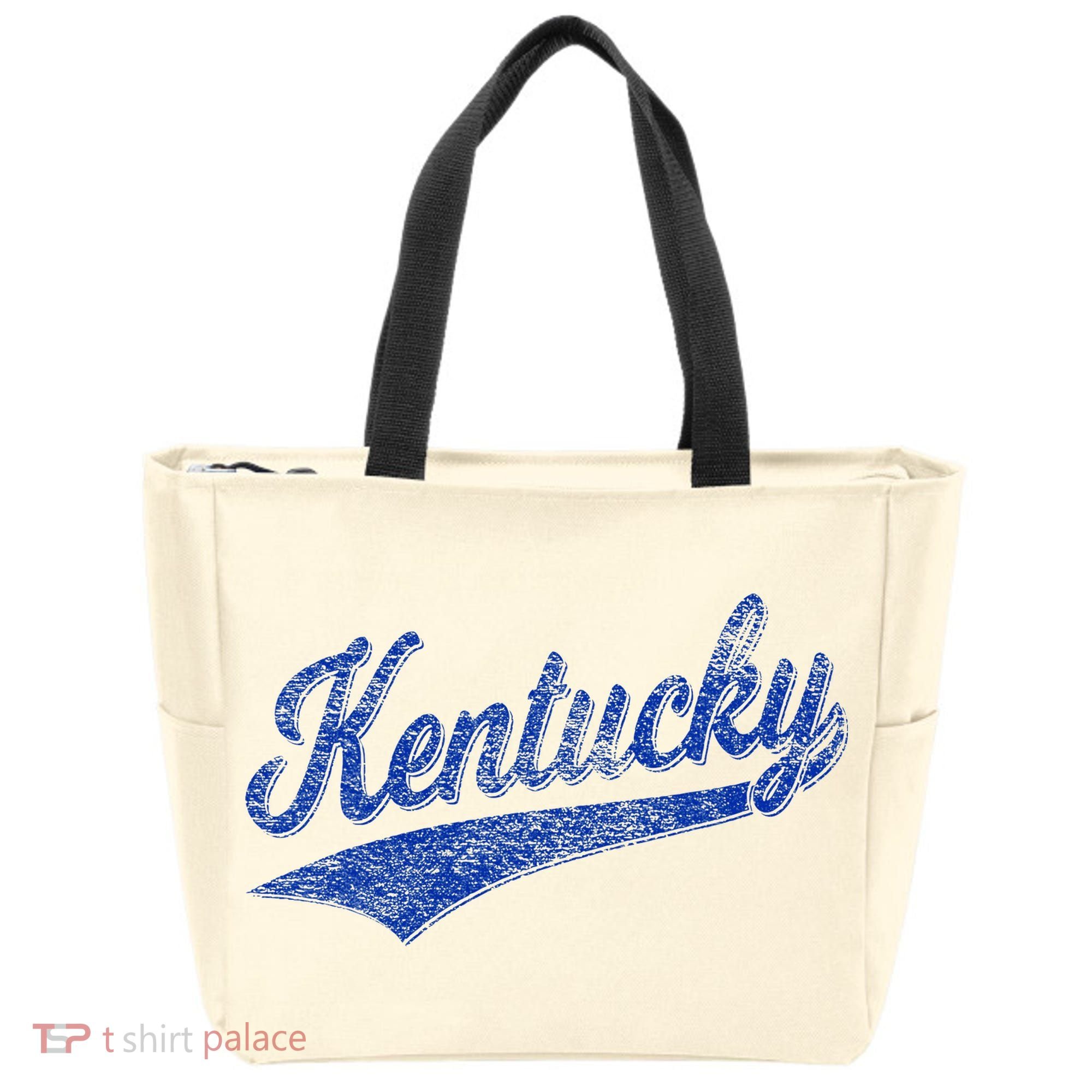 Kentucky Varsity Script Classic Sports Jersey Style Tote Bag