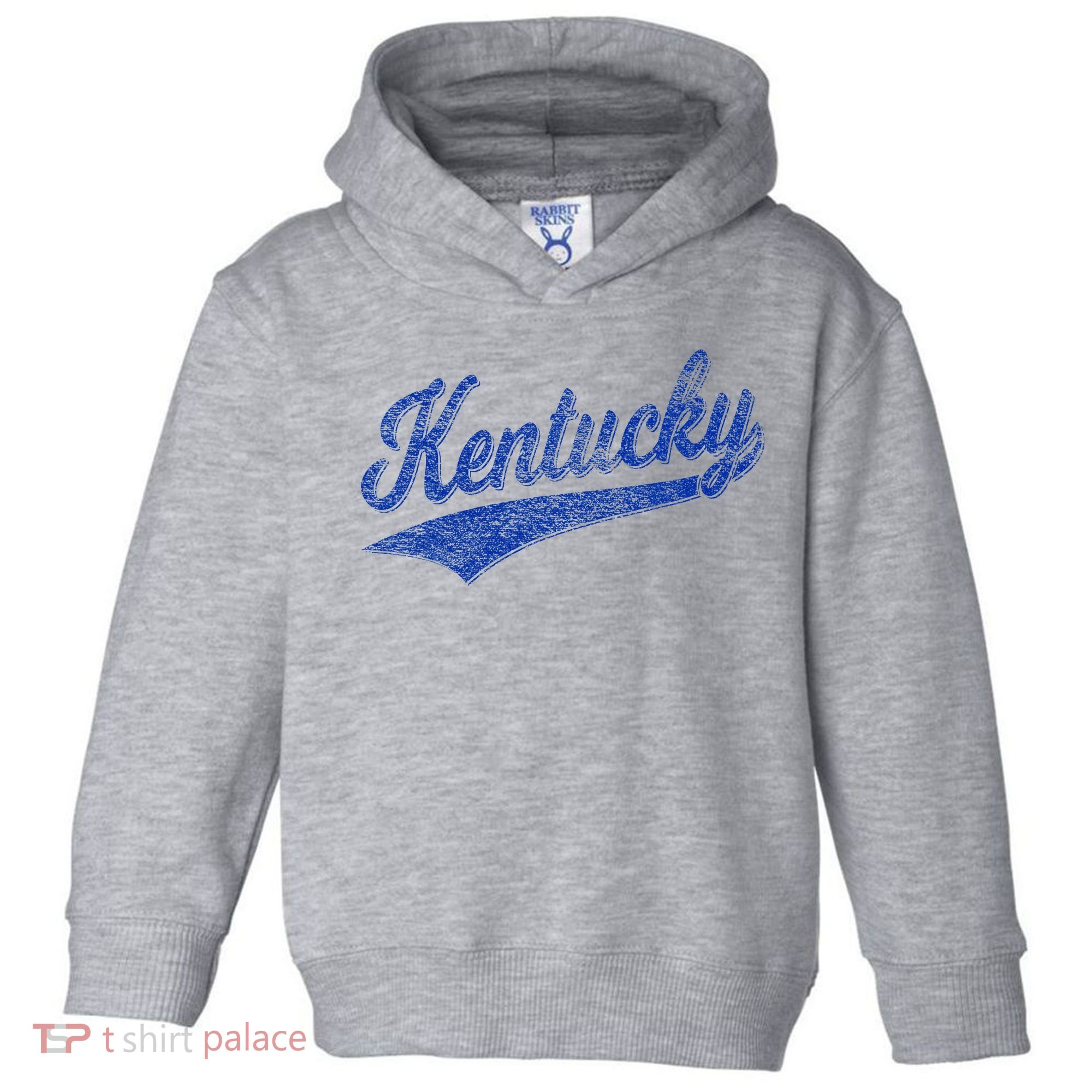 Kentucky Varsity Script Classic Sports Jersey Style Toddler Hoodie