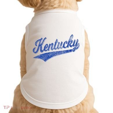 Kentucky Varsity Script Classic Sports Jersey Style Doggie Tank