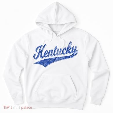 Kentucky Varsity Script Classic Sports Jersey Style Hoodie