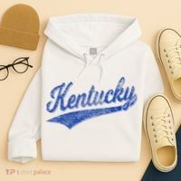 Kentucky Varsity Script Classic Sports Jersey Style Hoodie thumb 4
