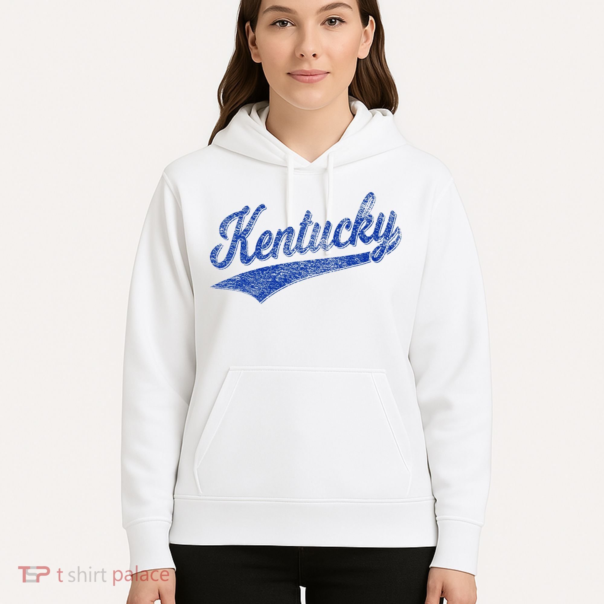 Kentucky Varsity Script Classic Sports Jersey Style Hoodie