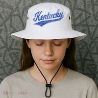 Kentucky Varsity Script Classic Sports Jersey Style Bucket Hat thumb 3